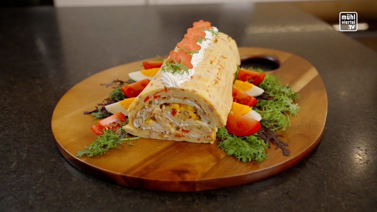 Kochen mit Elfriede: „Pikante Brandteigroulade“