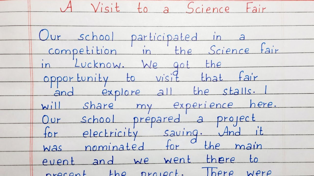visit to a science museum essay
