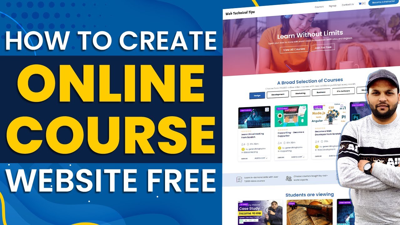 How to Create Online Course Website like Udemy with WordPress and Tutor ...