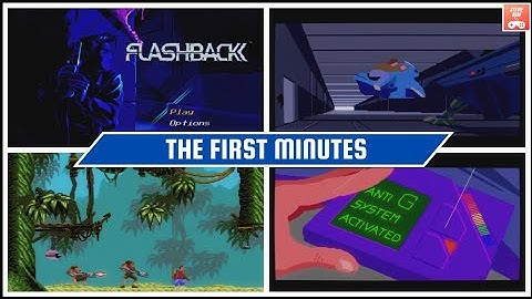 Flashback Remastered PS4 (2018) First Minutes of Gameplay + Overview