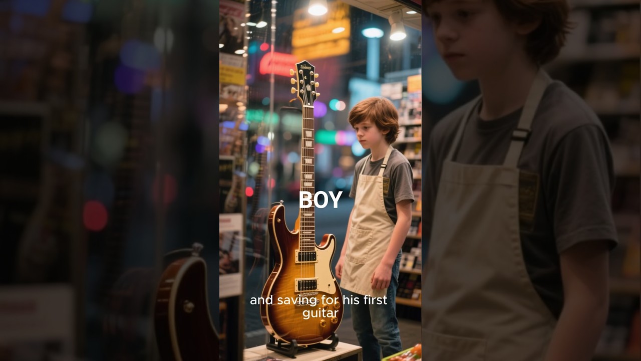 The Boy Who Worked for a Dream 🎸 From Grocery Store to Guitar Stage 