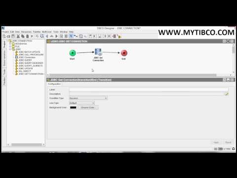 TIBCO BW JDBC GET CONNECTION PALLET