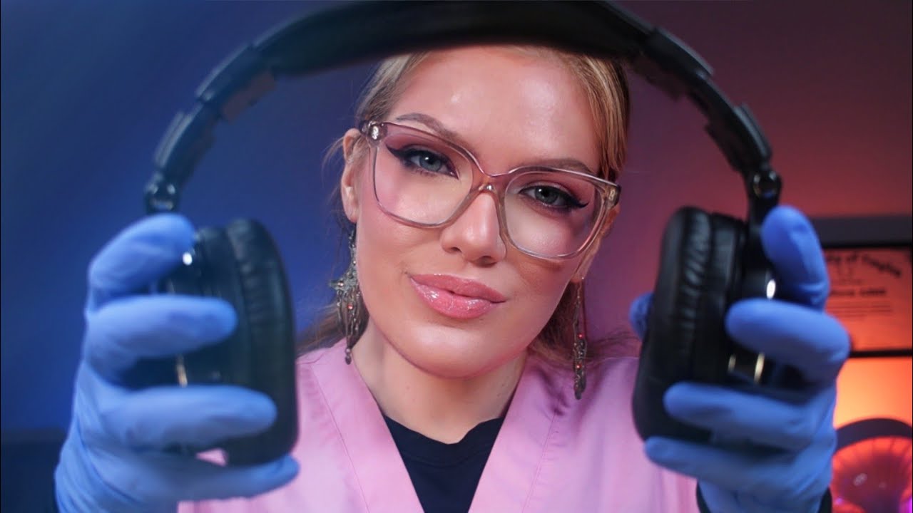 ASMR Eyes Closed Hearing Test You Can FEEL | Up Close Binaural Ear to Ear Whispers ft. FlexiSpot