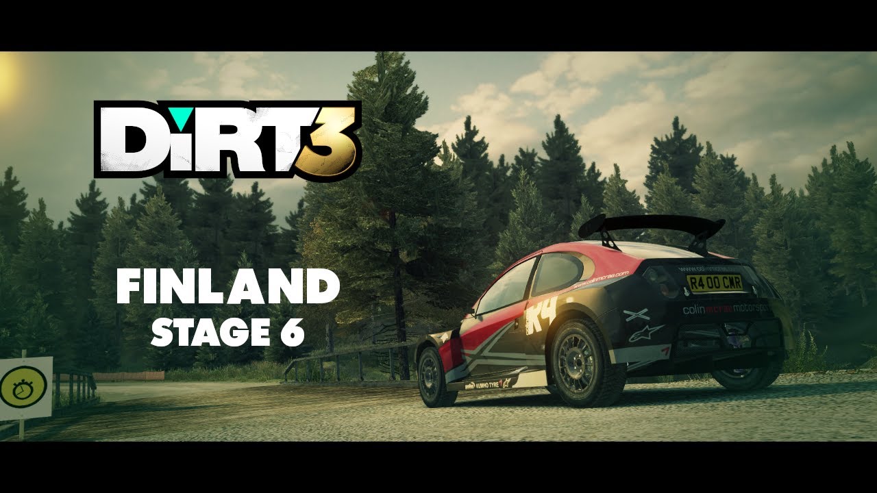 DIRT 3 | Rally | FINLAND - Stage 6: Kaatselkä | Colin McRae R4 | [NO HUD]