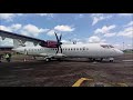 AFRIJET ATR72 600 FLIGHT LIBREVILLE FRANCEVILLE 2021