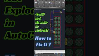 Explode issue in AutoCAD #autocad #autocadtutorials