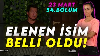 Survivor 2021 Kim Elendi? Gonca Elendi Elenen İsim Belli Oldu 23 Mart 54.Bölüm