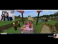 Minecraft with Amber Feb 2020 Part 1 - Horses and bees