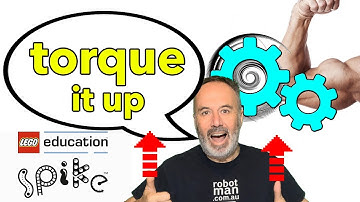 Use cogs to increase torque (or strength) of motors in Lego Spike Prime: 5-minute tutorial