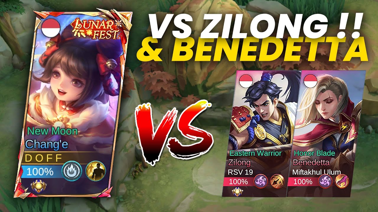 CHANGE LOCKED BY ZILONG & BENEDETTA | BUILD CHANG'E TERSAKIT 2024 | TOP GLOBAL CHANG'E | E133