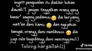 Status wa keren || Tik Tok Sebuah Penyesalan. Lagu Jangan Menangis untukku