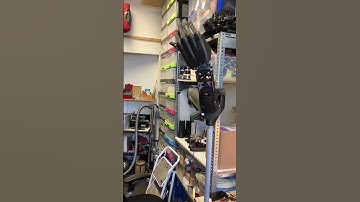 #Robot #hand and #arm tuned up and ready for #Automatica