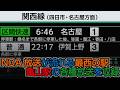 JR東海 関西線・紀勢線 亀山駅 駅放送 接近放送 【NOA放送による紀勢線、西日本エリア関西線の各行先が流れます。三瀬谷行や伊賀上野行など19本を収録】