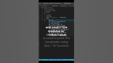 Finding the remainder using modulus % operator