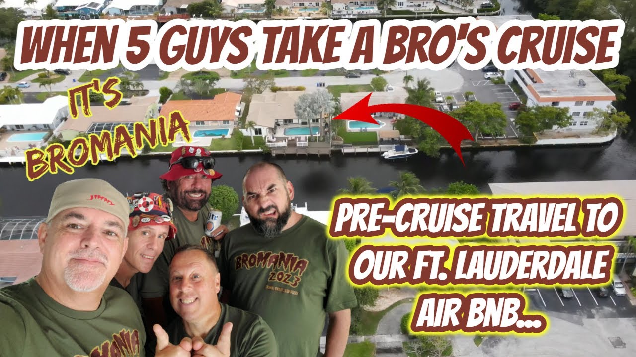 We stayed at an Amazing AirBNB in Ft. Lauderdale before our RCCL Liberty of the Seas Cruise