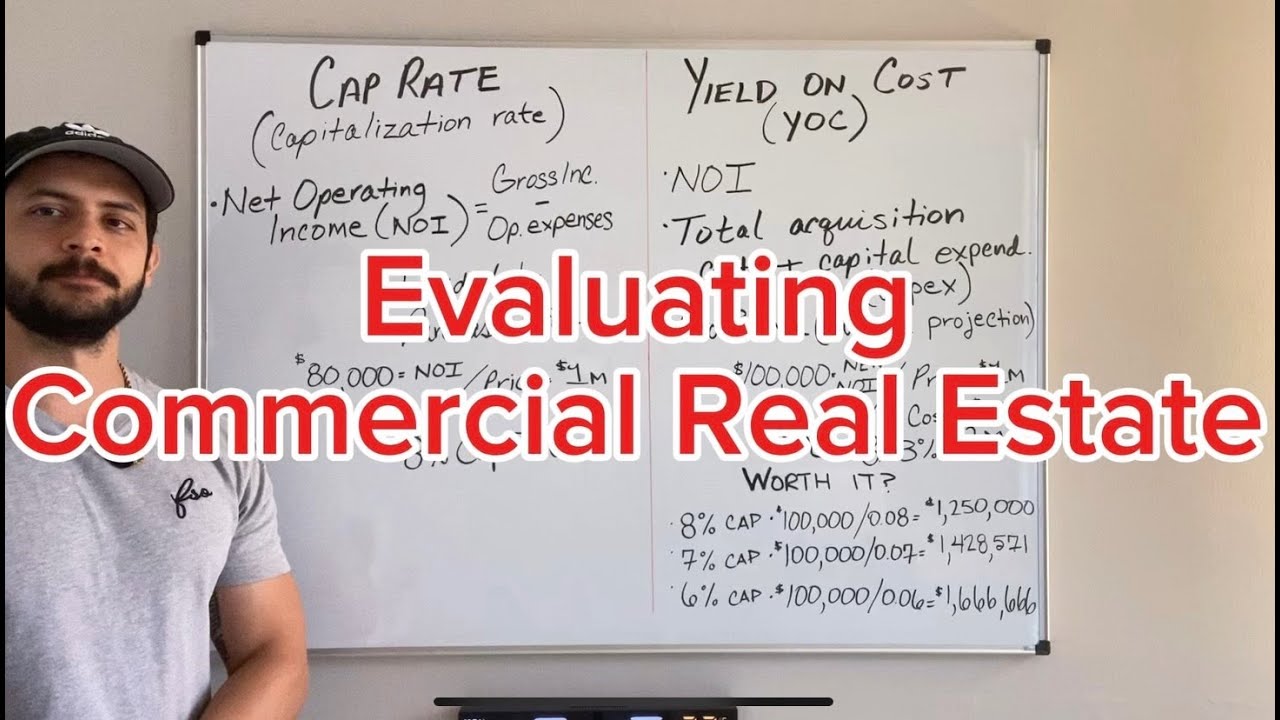 How To Evaluate Commercial Real Estate(Cap Rate vs. Yield on Cost ...