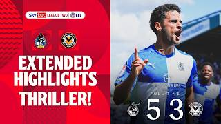 Bristol Rovers v Newport County | EFL League Two highlights