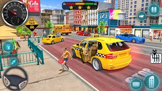 Real Taxi Driving Games Luxury Car Simulator - Miami Taxi simulator - Taxi Games Android Gameplay screenshot 3