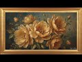 Roses Painting , TV wallpaper Art |  Frame TV Art | TV Screensaver Art