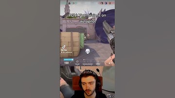 When your Brain goes on Autopilot #shorts #valorant #gaming