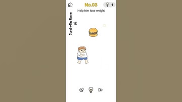 Help him lost weight No.3 #brainstorming#brainout#gaming