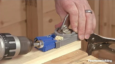 How to Use a Pocket-Hole Jig
