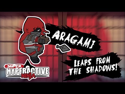 Super Hyperactive Ninja - Aragami reveal trailer