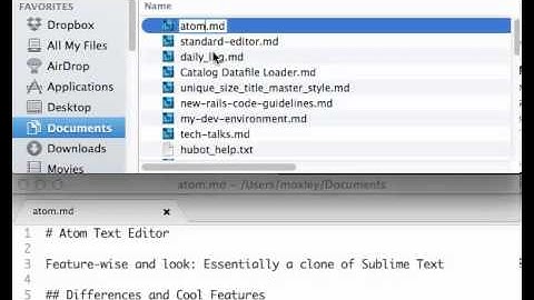 Atom text editor file rename