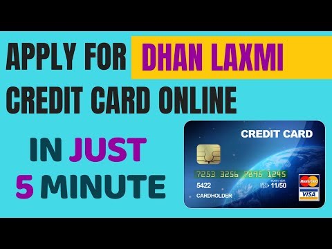 Dhan laxmi bank credit card apply online | Apply Dhan laxmi credit card online