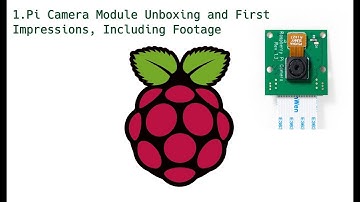 Raspberry Pi Camera Module V2 Unboxing and First Impressions