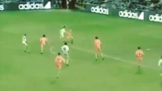 Basic skill: First touch behind standing leg