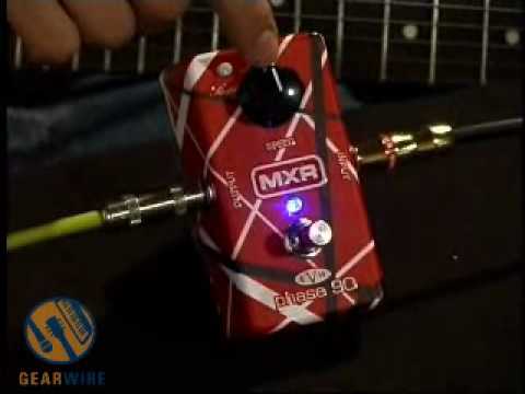 MXR EVH Phase 90: Stompbox Walkthrough Video - YouTube