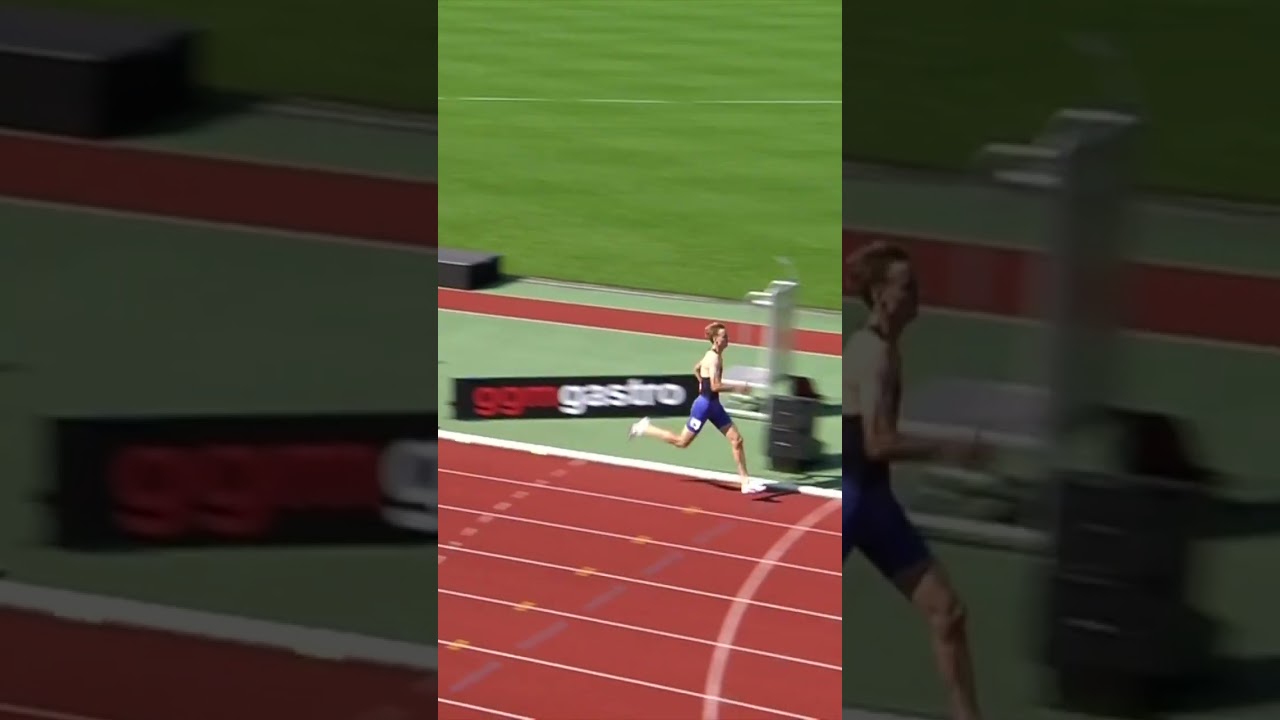 STUNNING AT HOME 🔥 Niels Laros runs 1:43.83 to win the men's 800m at the FBK Games
