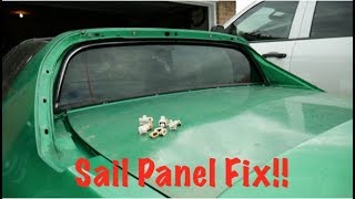 Del Sol Sail Panel Removal/Fix!