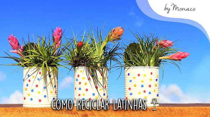 Inspiraes - Latinhas recicladas para decorao com H...