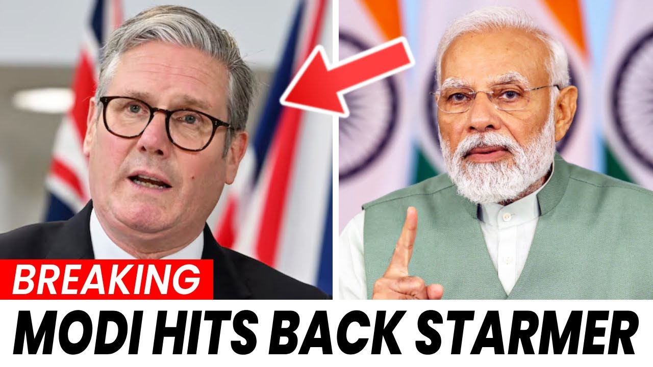 JUST IN: Indian PM Modi SLAMS Starmer for Trade Betrayal — Britain REELS in Shock!