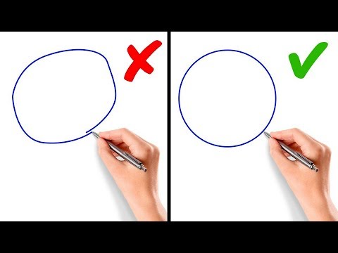 Video: How To Draw A Circle Without A Compass