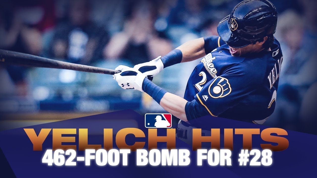 Christian Yelich's 28th home run of the season