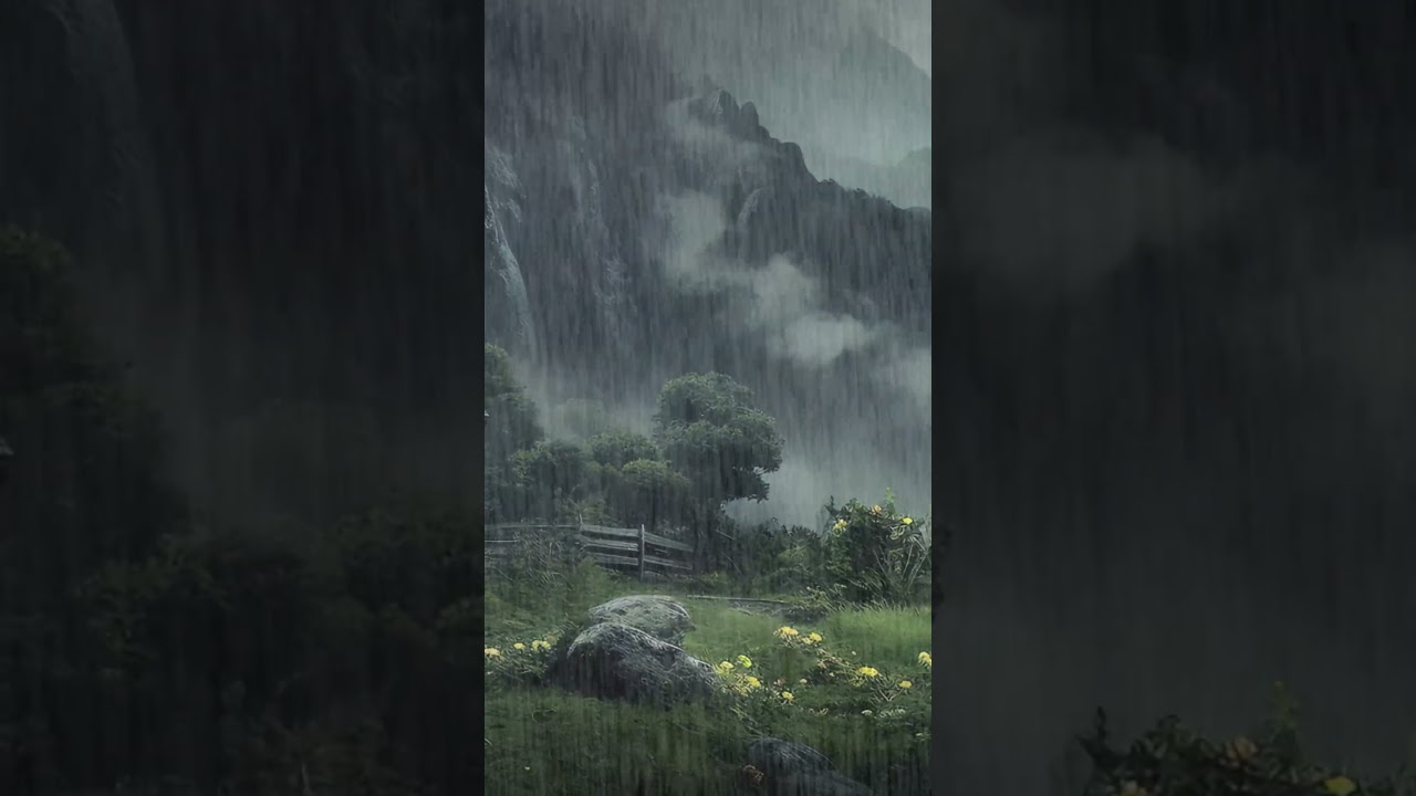 Идеальный Сон 林 Расслабляющие Звуки Дождя и Грома для Релаксации и Отдыха 