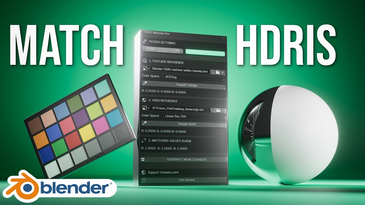 Прекратите гадать, какие HDR-изображения использовать. Этот аддон для Blender сделает это за вас!