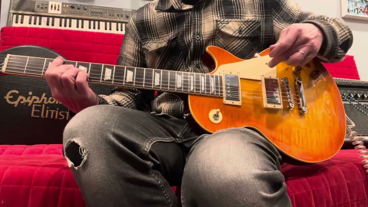 2006 Epiphone Elitist Les Paul Standard Faded Cherryburst MIJ