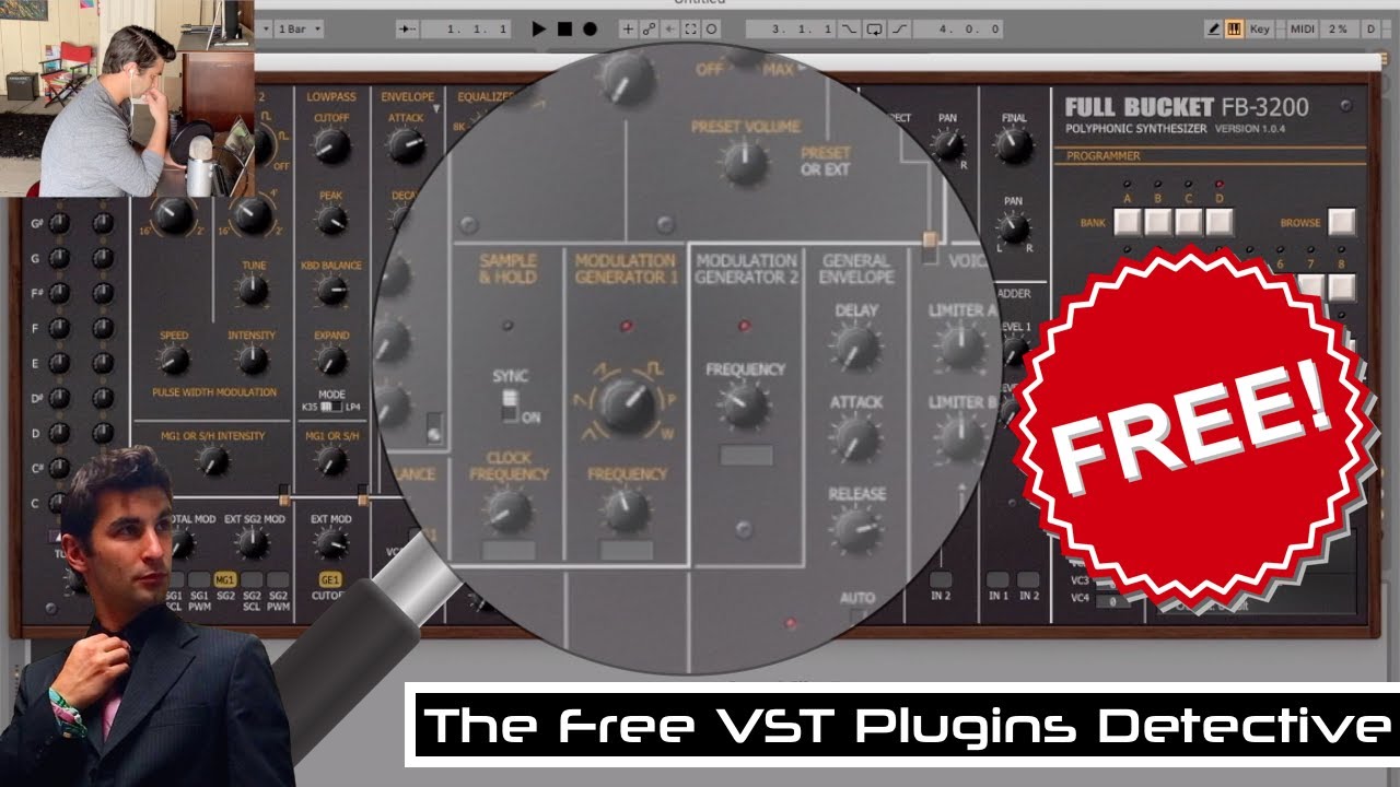 FB-3200 - FREE KORG PS-3200 Polyphonic Synthesizer VST Plugin