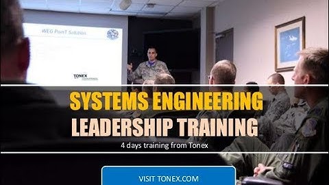 Systems Engineering Leadership : Tonex Training