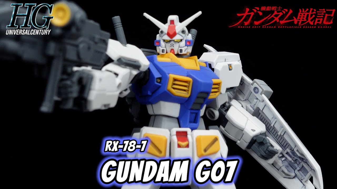 P-Bandai HG Gundam G07 Review | MSG: Battlefield Record U.C. 0081