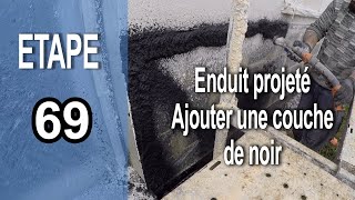 Enduit deux couleurs (phase 2) - Etape 69