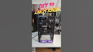 I Built This 10 Inch DIY Rack To Mount All My Single Board Computers #diy #rack #server #homelab