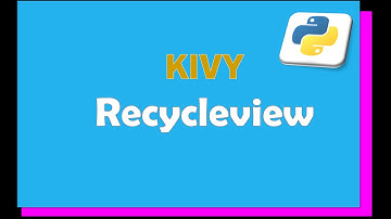 KIVY - Recycleview  - scroll through widgets