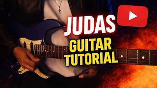 Lady Gaga - Judas || electric guitar tutorial ||