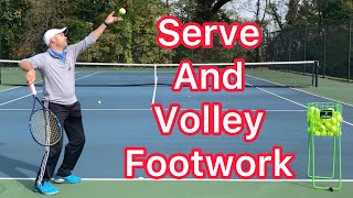 How To Serve And Volley In Tennis (Advanced Footwork And Strategy)