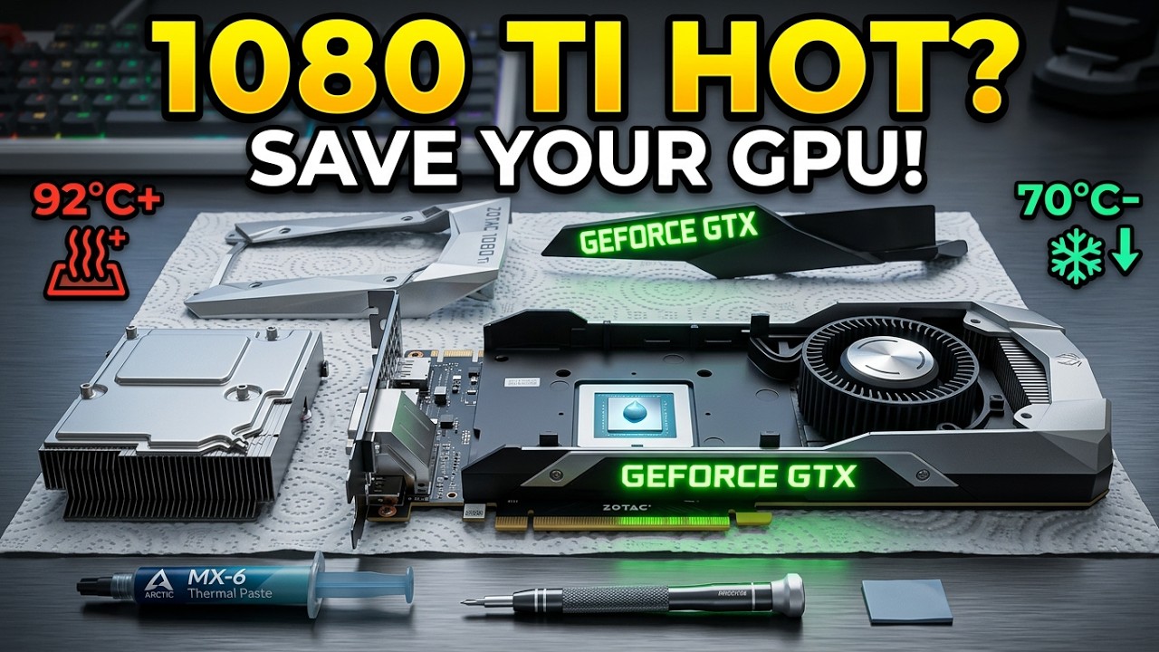 NVIDIA GTX 1080 Ti Founder's Edition - Quick Maintenance & Thermal